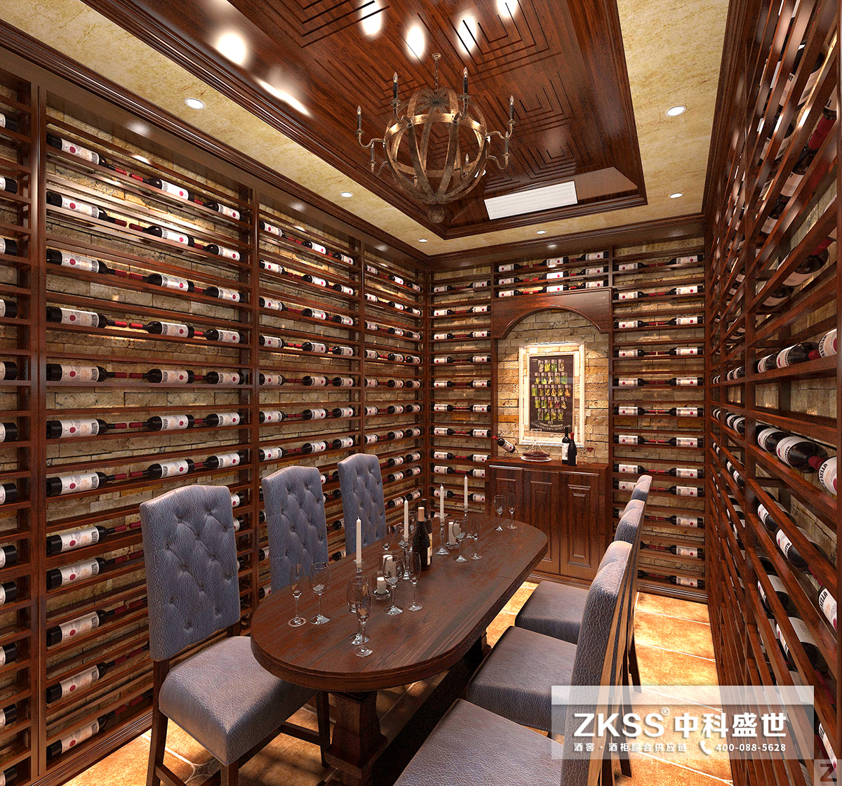 中科盛世酒窖設計